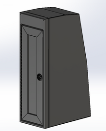 Upper Closet - 12"x22"x38"