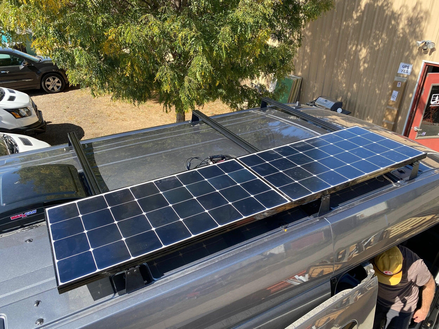 Transit Roof Crossbar Pair