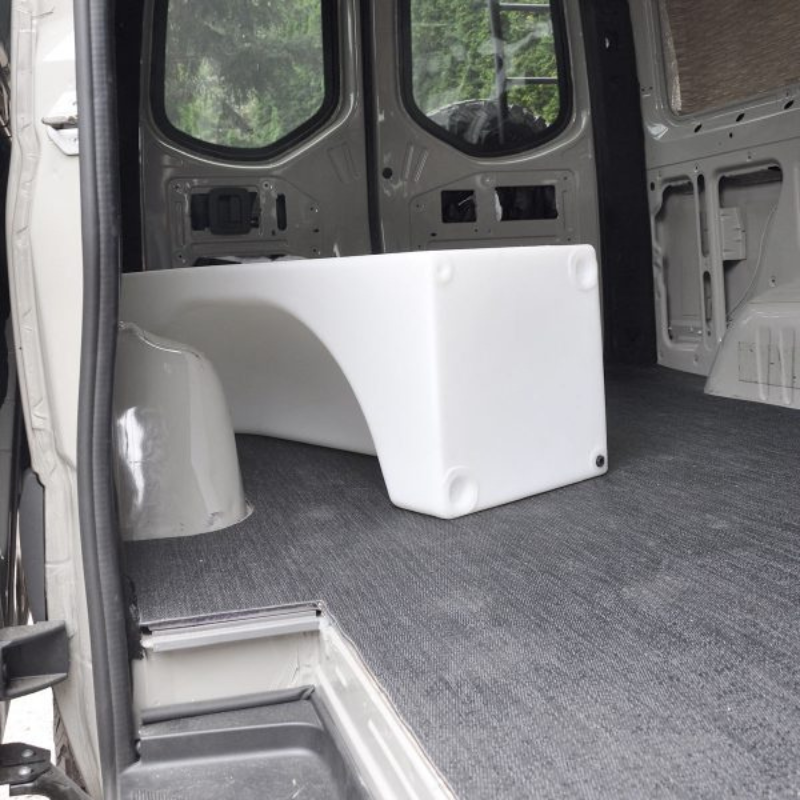 NW Conversions 36 Gallon Wheel Well Water Tank - Centered (SP-C-36) GoCode