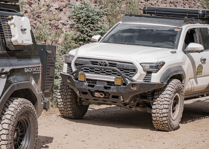 Hi-Lite Overland Toyota Tacoma Front Bumper 4th Gen (2024-2025) [Prerunner Bull Bar]