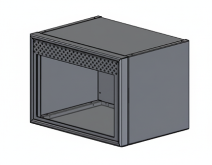 Ekko Microwave Cabinet - 24"x18"x17" - Microwave