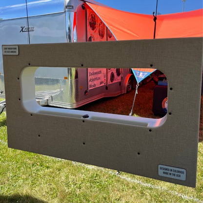 Mercedes Sprinter 10x33 Bunk Window Trim Ring with Storage Cubbies GoCode
