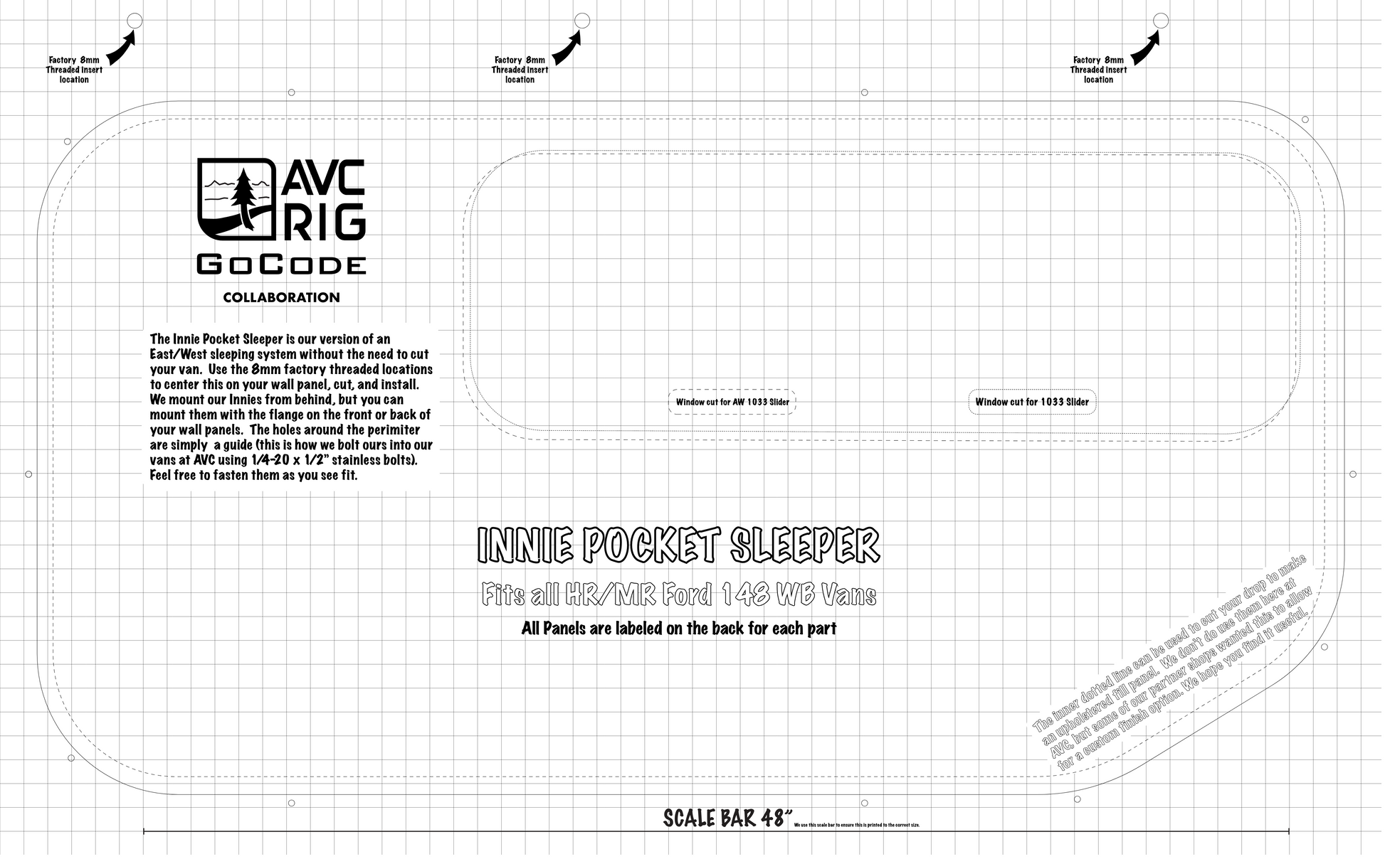 Ford Transit Innie Sleeper Pair GoCode