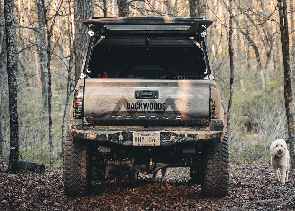 Hi-Lite Overland Toyota Tacoma Rear Bumper 3rd Gen (2016-2023)