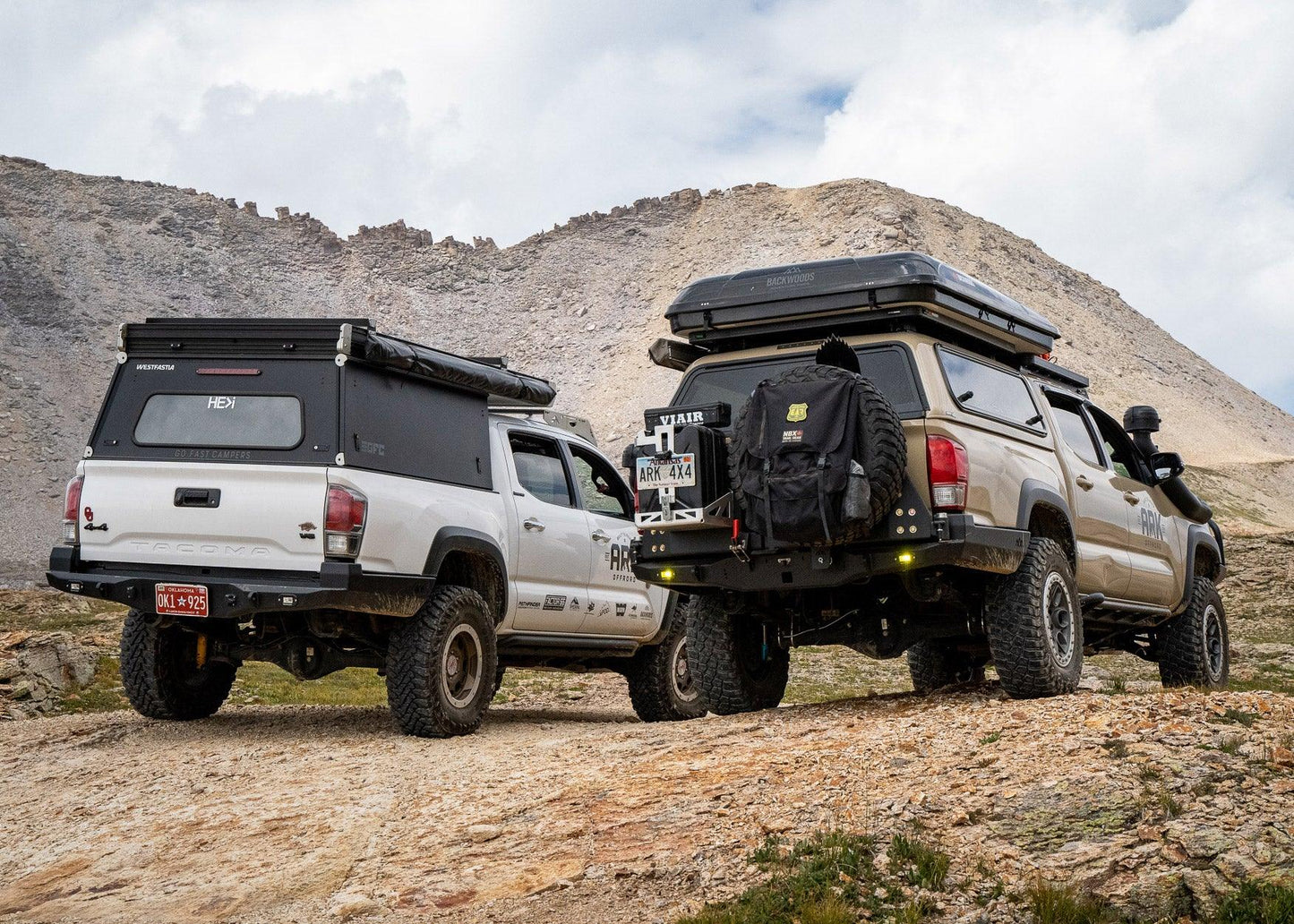 Hi-Lite Overland Toyota Tacoma Rear Bumper 3rd Gen (2016-2023)