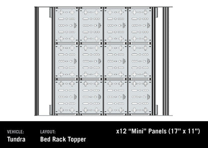 Toyota Tundra Bed Rack - DRIFTR Topper Add-on
