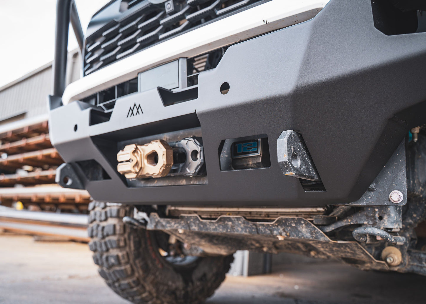 Hi-Lite Overland Toyota Tacoma Front Bumper 4th Gen (2024-2025) [Bull Bar]