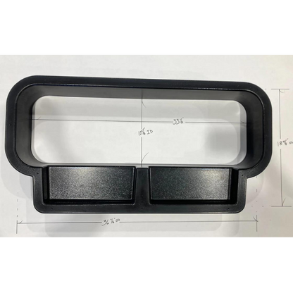 Mercedes Sprinter 10x33 Bunk Window Trim Ring with Storage Cubbies GoCode