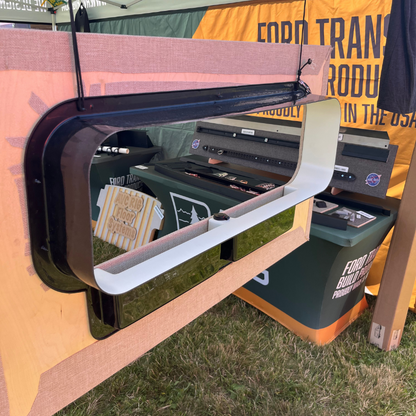 Mercedes Sprinter 10x33 Bunk Window Trim Ring with Storage Cubbies GoCode