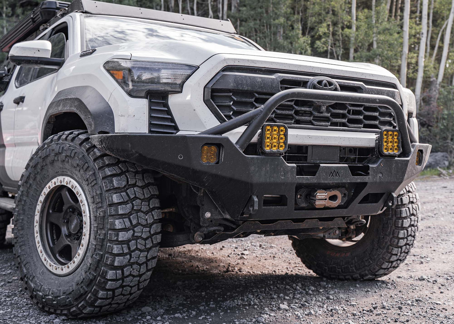 Hi-Lite Overland Toyota Tacoma Front Bumper 4th Gen (2024-2025) [Prerunner Bull Bar]