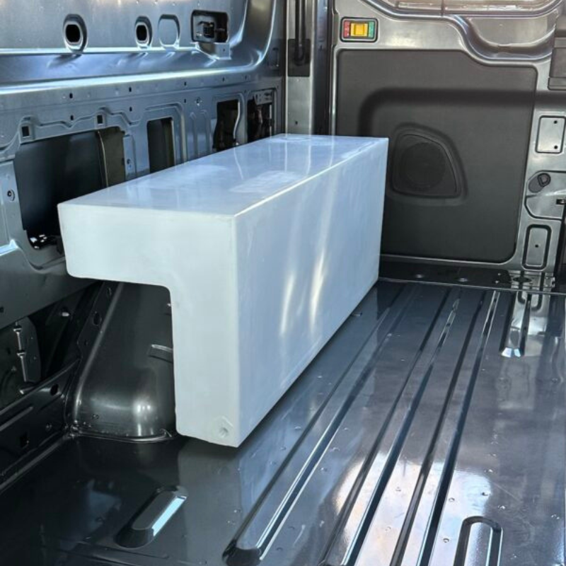 NW Conversions 24 Gallon Ford Transit Wheel Well Water Tank - Right (TR-R-24) GoCode