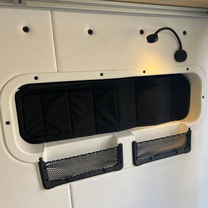 Mercedes Sprinter 10x33 Bunk Window Trim Ring with Storage Cubbies GoCode