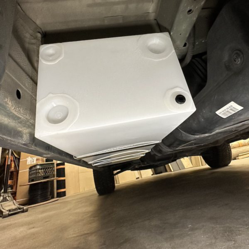 NW Conversions 20 Gallon Driver Side Transit Undercarriage Water Tank (TR-UC-20) GoCode