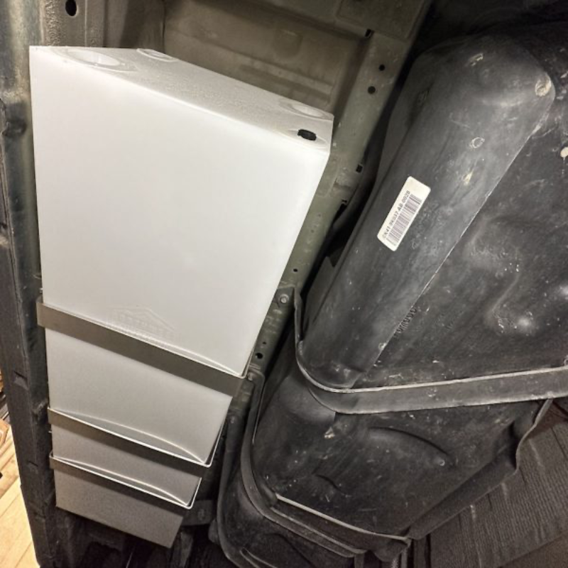 NW Conversions 20 Gallon Driver Side Transit Undercarriage Water Tank (TR-UC-20) GoCode