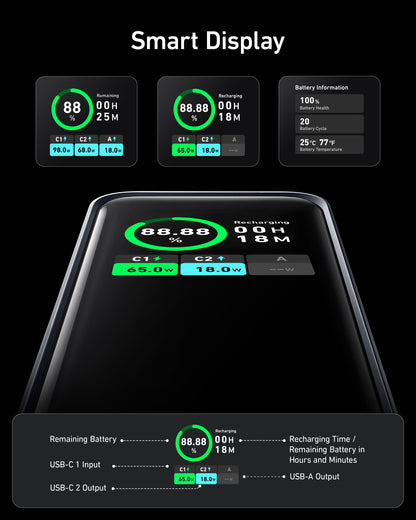 Anker Prime Power Bank (20K, 200W)