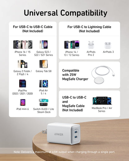 Anker <b>523</b> Charger (Nano 3, 47W)