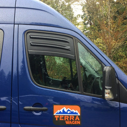 Bug Barrier Window Vent for Sprinter, Transit & ProMaster Vans Terrawagen