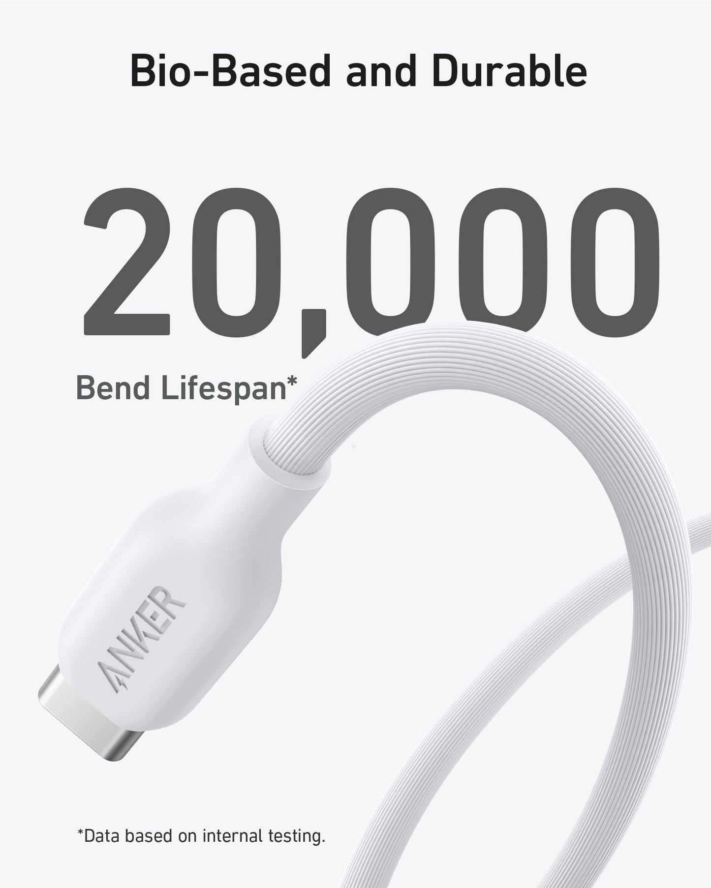 Anker <b>541</b> USB-C to Lightning Cable (Bio-Based)