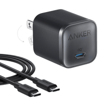 Anker Nano Charger (45W) with USB-C to USB-C Cable