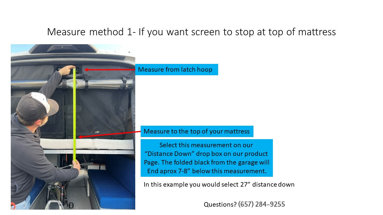 RAM ProMaster Rear Garage Insect Screen