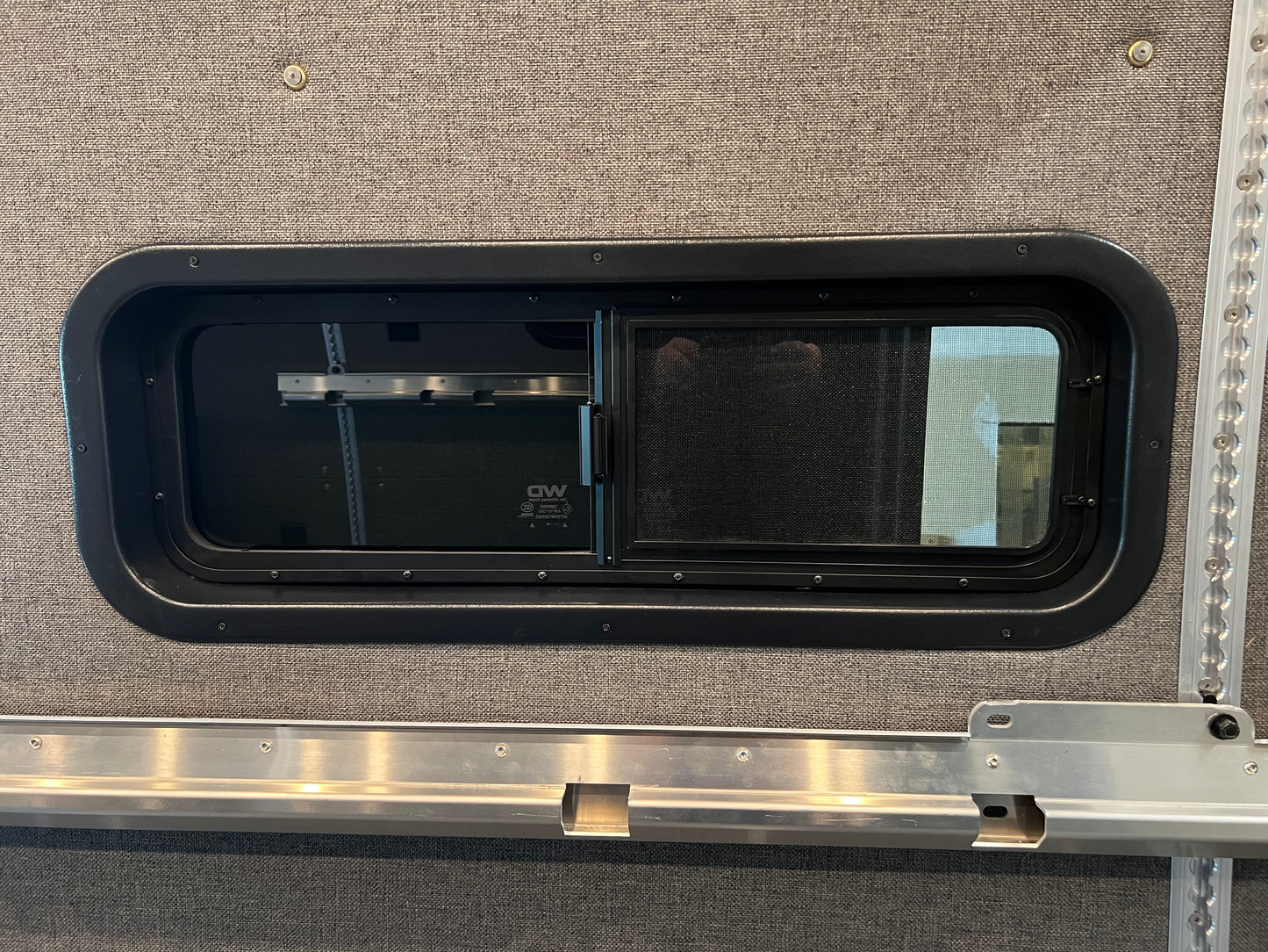 Ford Transit Rear Half-Slider Window Trim Ring GoCode