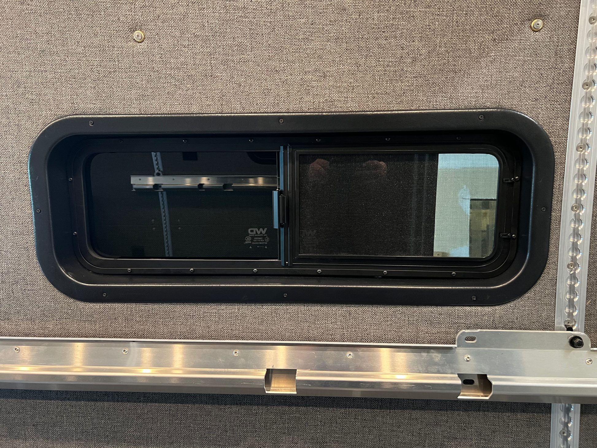 Ford Transit Rear Half-Slider Window Trim Ring GoCode