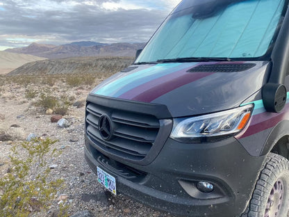 Aero Hood Spoiler for Sprinter 907 2019+ – Paint Protection and Debris Deflection