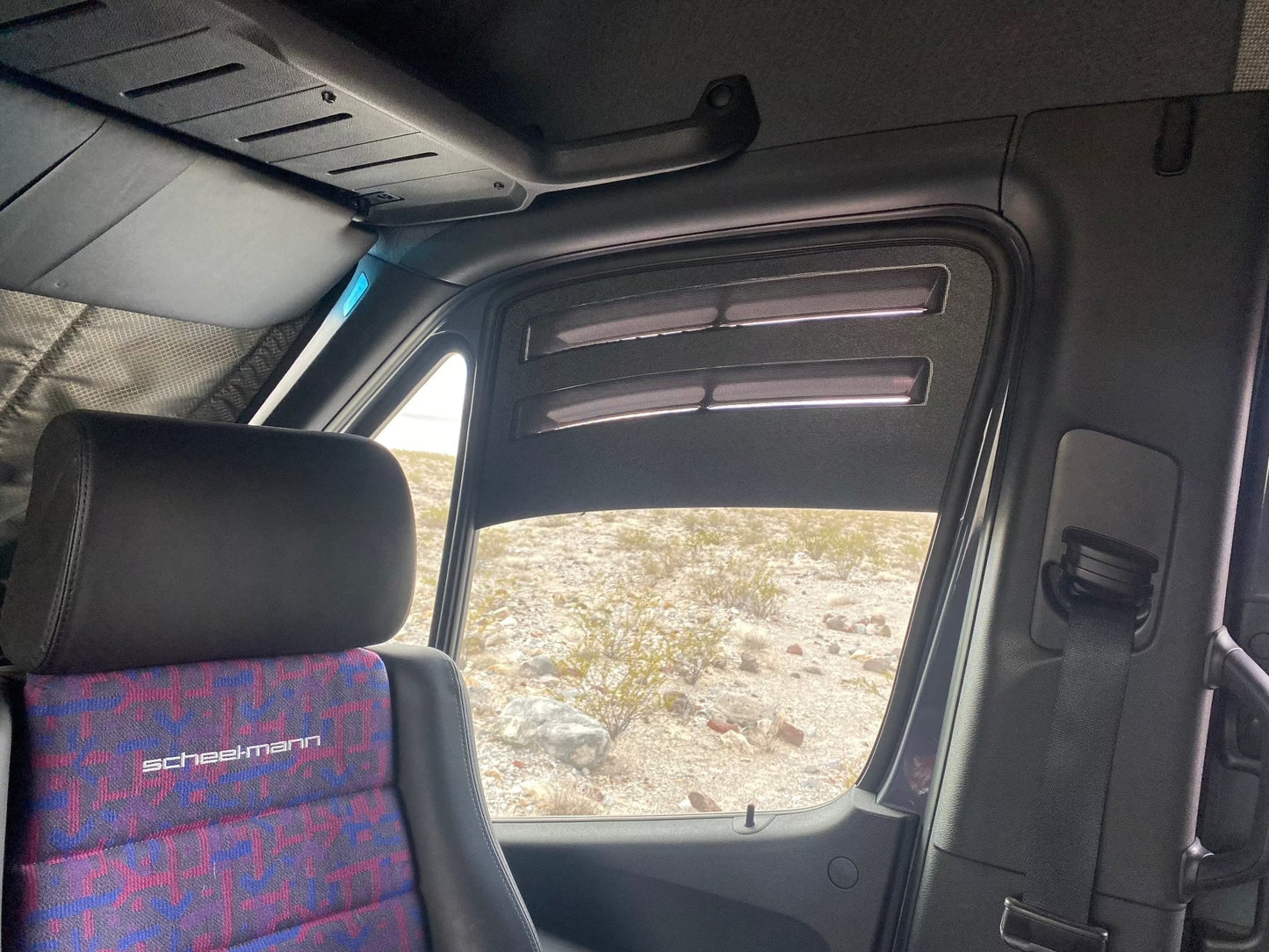 Bug Barrier Window Vent for Sprinter, Transit & ProMaster Vans Terrawagen