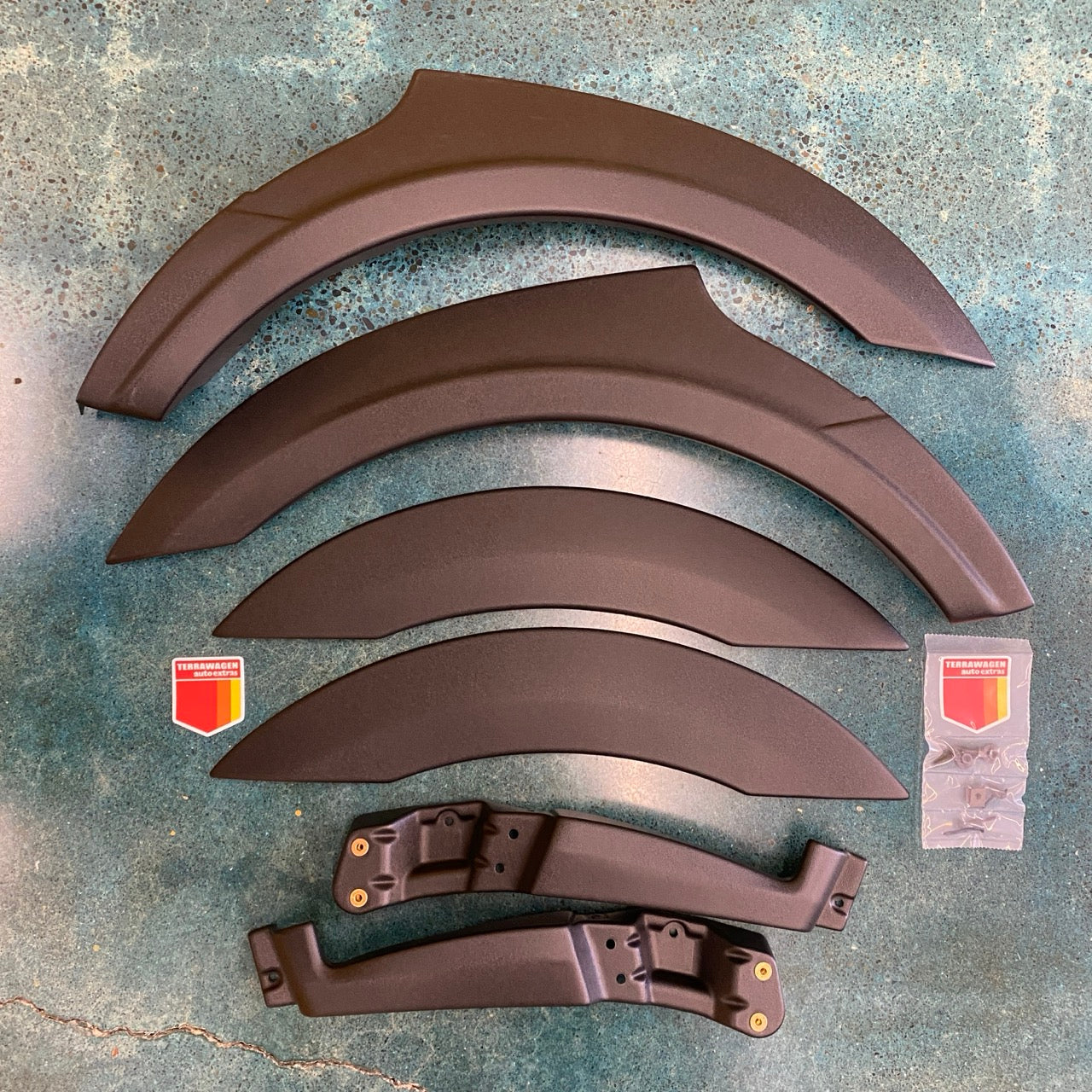 Rally Raider Front Flares for Sprinter Vans – Designed for Oversized Bumpers Terrawagen