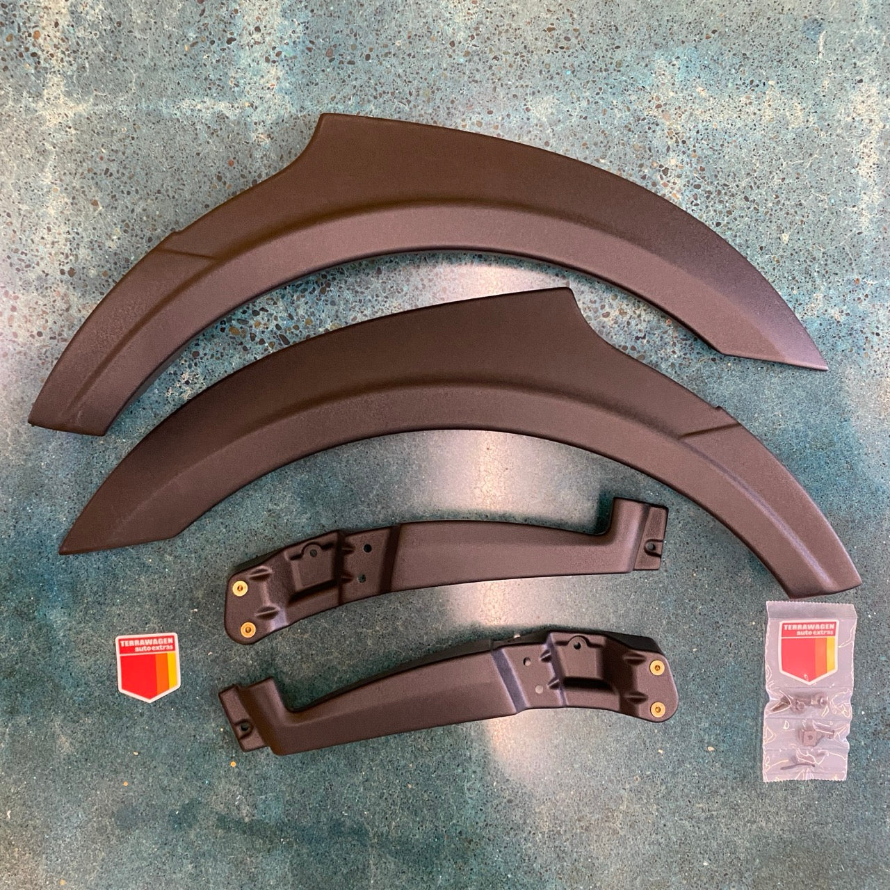 Rally Raider Front Flares for Sprinter Vans – Designed for Oversized Bumpers Terrawagen