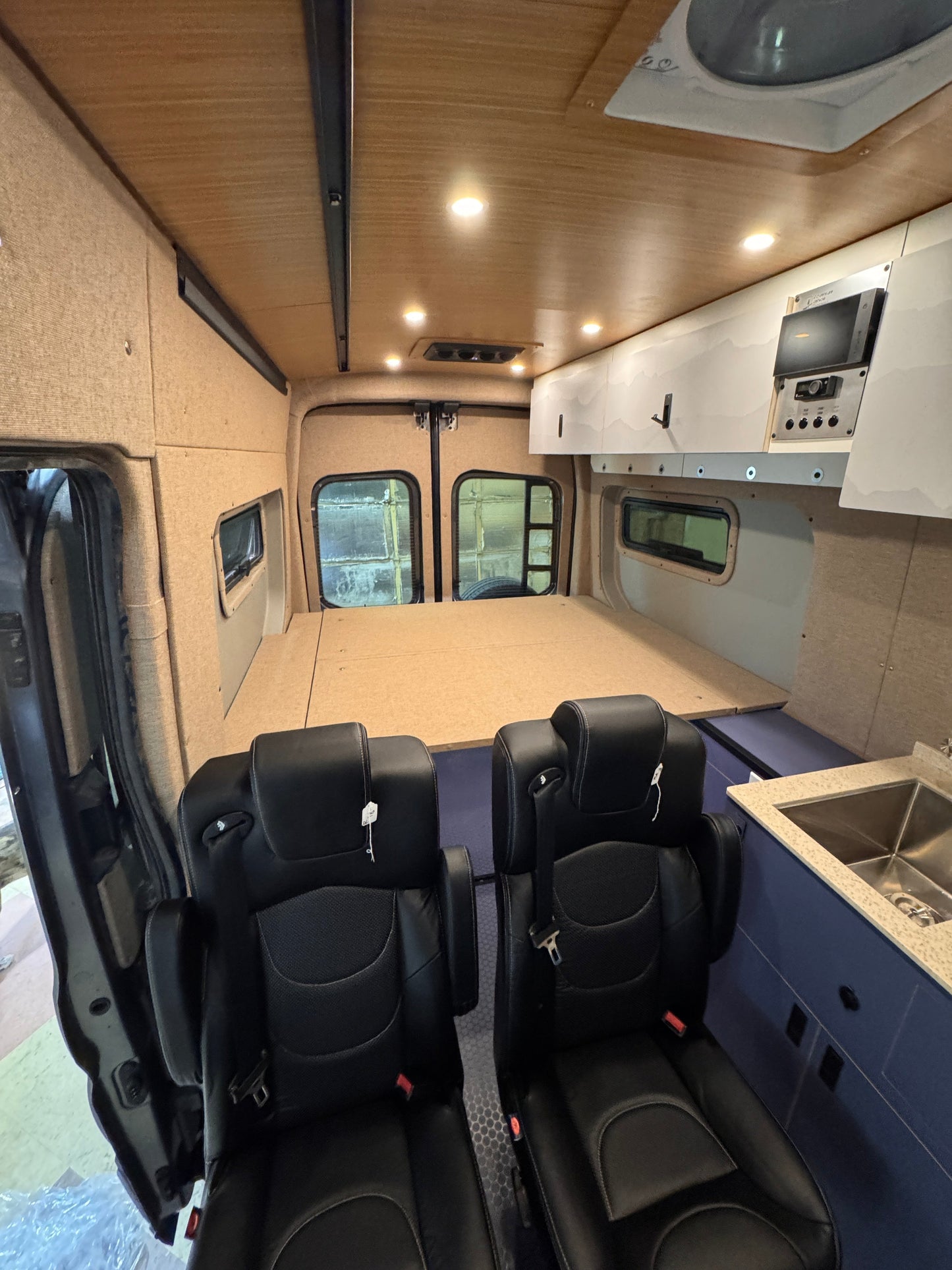 Ford Transit Innie Pocket Sleeper Half-Slider Window Beauty Ring GoCode