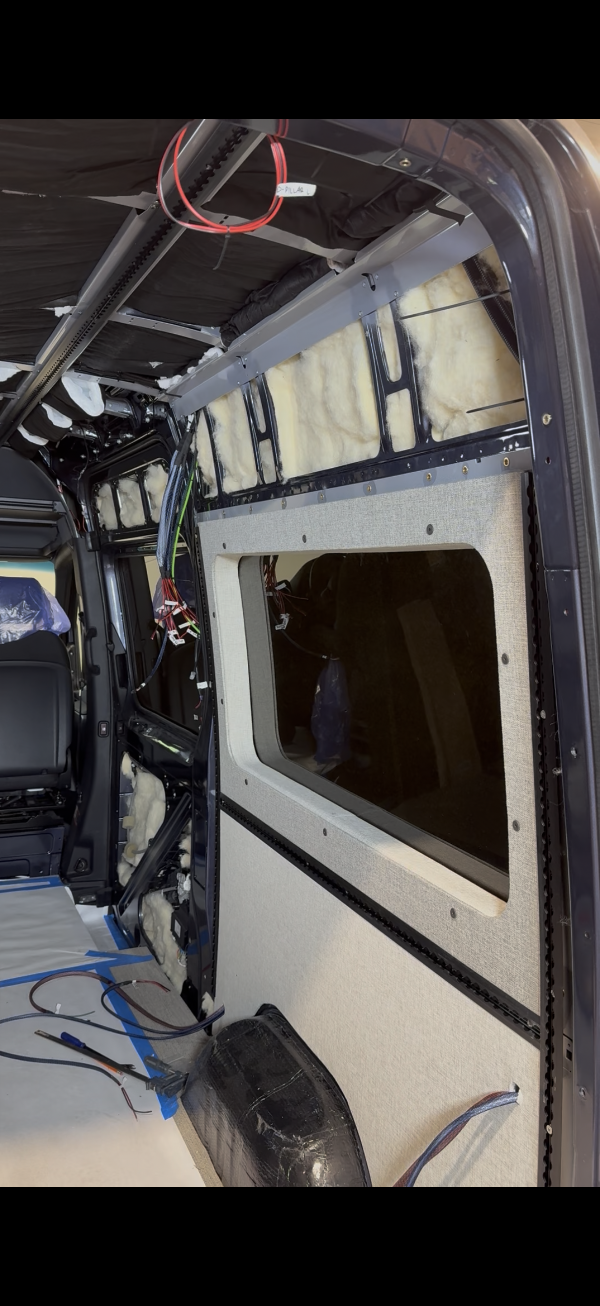 Sprinter 144 Innie Pocket Sleeper Pair (Rear Quarter Window Trim Rings) GoCode