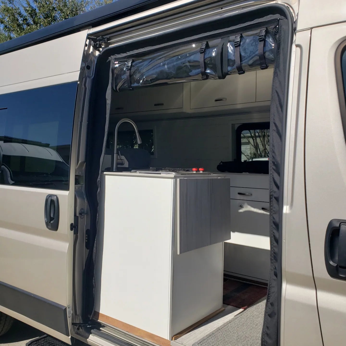 Chill Curtain Sliding Door Dodge RAM Promaster