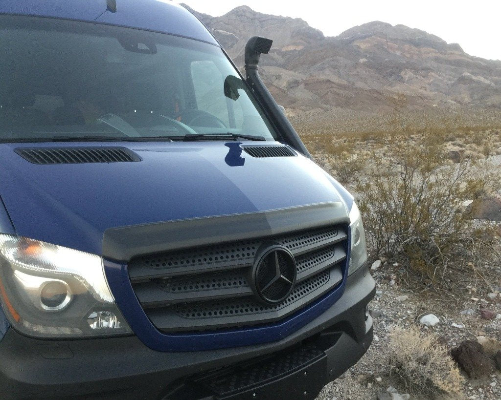 Aero Hood Spoiler for Sprinter 906 2014-2018 – Paint Protection and Debris Deflection Terrawagen