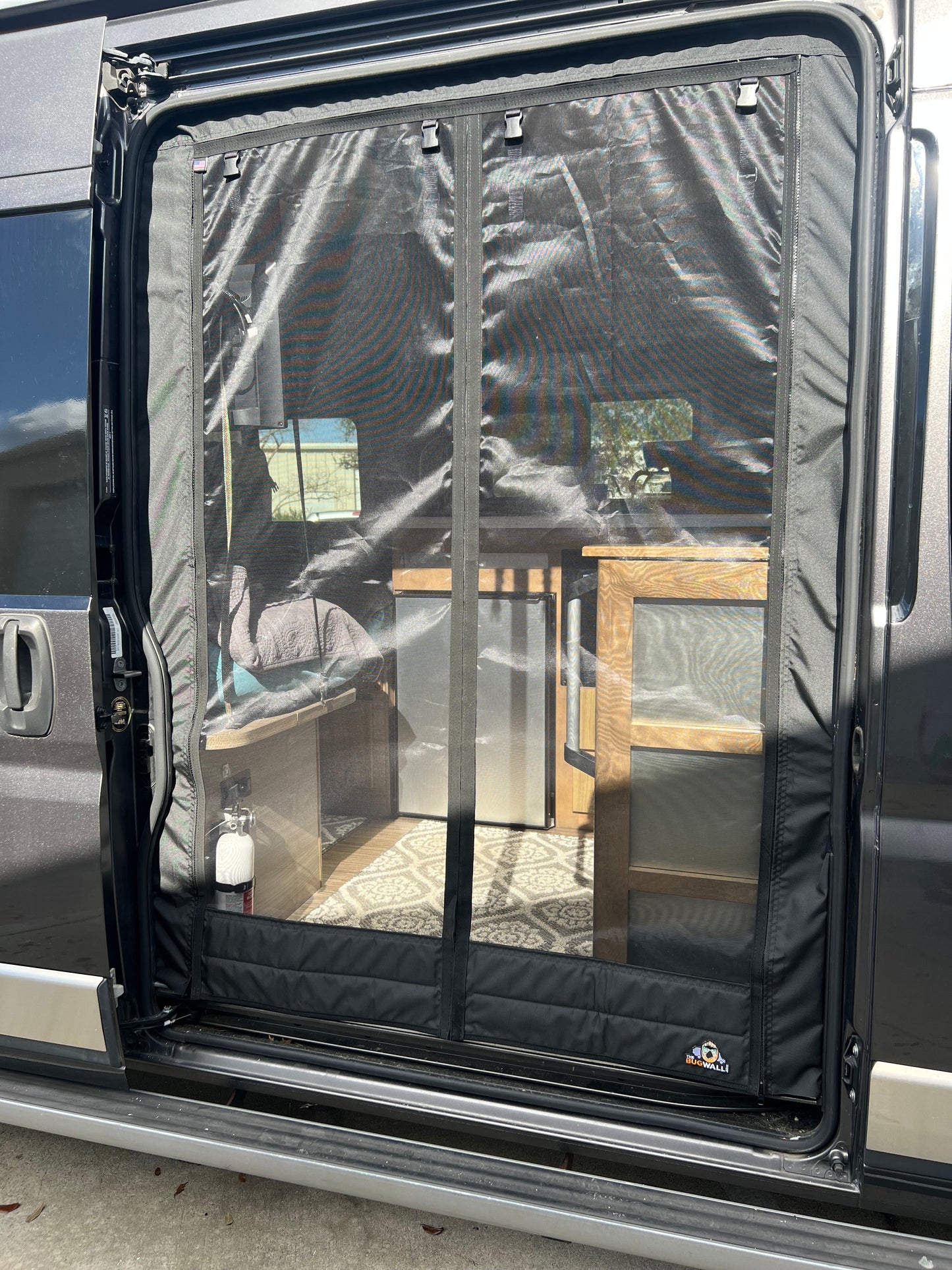 Winnebago Travato Ram Promaster Sliding Door Insect Bug Screen