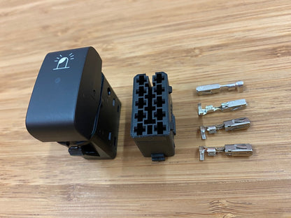 OEM Dash Switch for Sprinter 907 - Includes Plug and Terminals