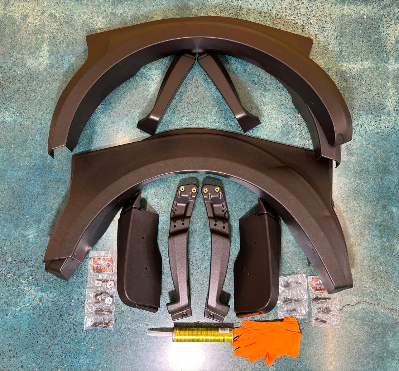 Desert Defender Fender Flares – Pointed Rear Design, Max Tire Clearance for Sprinter 2019–2024
