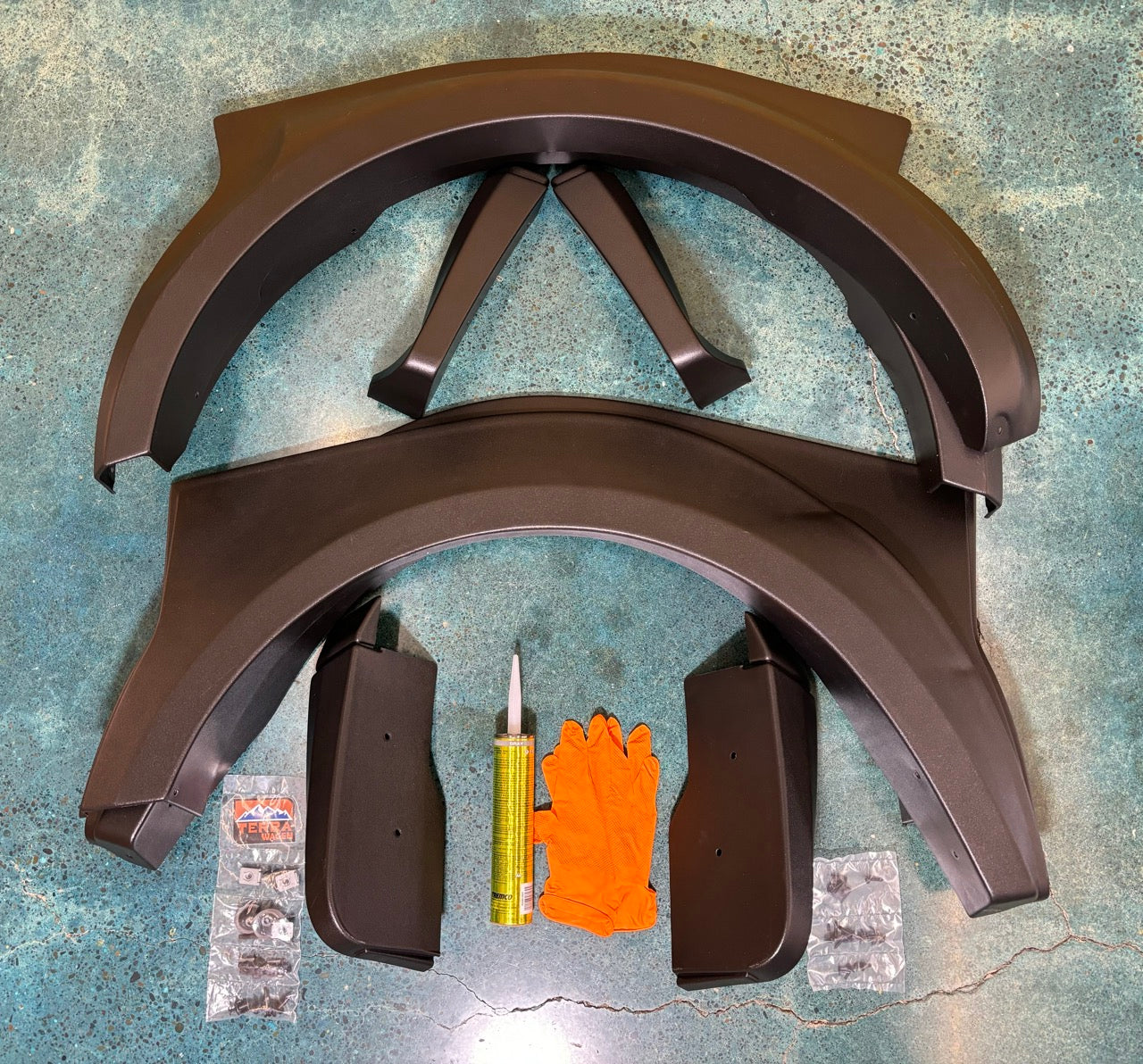 Desert Defender Fender Flares – Pointed Rear Design, Max Tire Clearance for Sprinter 2019–2024