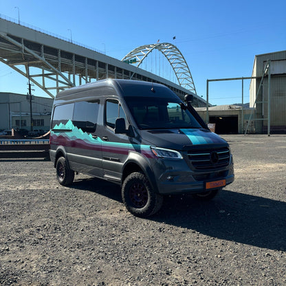 Desert Defender Classic Fender Flares – Rounded Rear Arch, Single Cut Install for 2019–2025 Sprinter