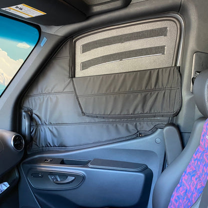 Reversa-Vent Shade for Sprinter & Transit Vans | Works with EcoFlow and Bug Barrier
