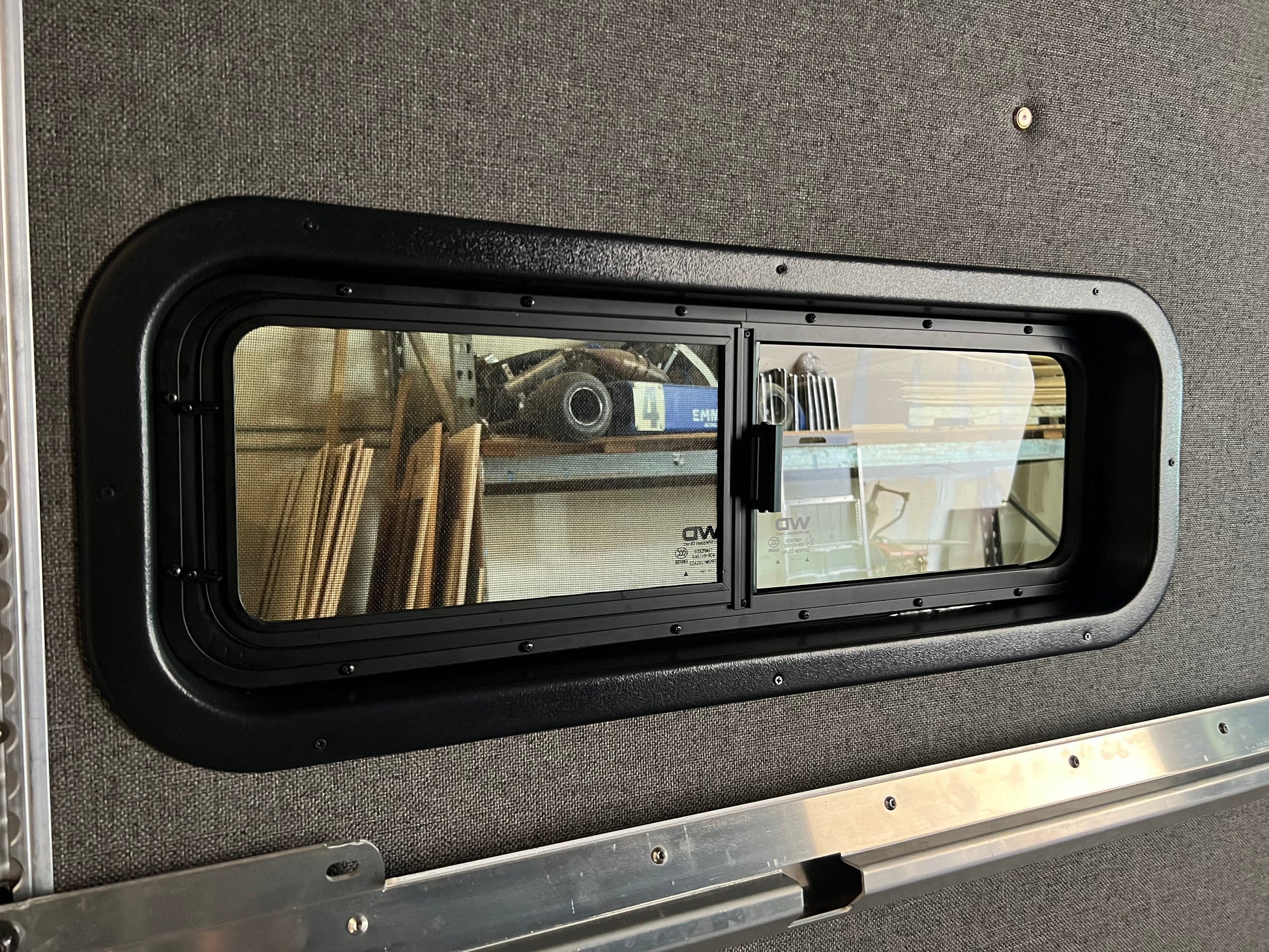 Mercedes Sprinter Rear Half-Slider Window Trim Ring GoCode