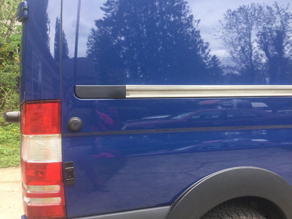 Track Trim for Slider Door Track Terrawagen