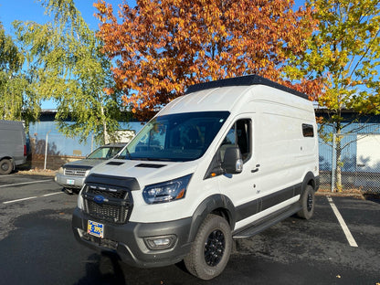 Aero Hood Spoiler for Ford Transit 2021+ – Paint Protection and Debris Deflection