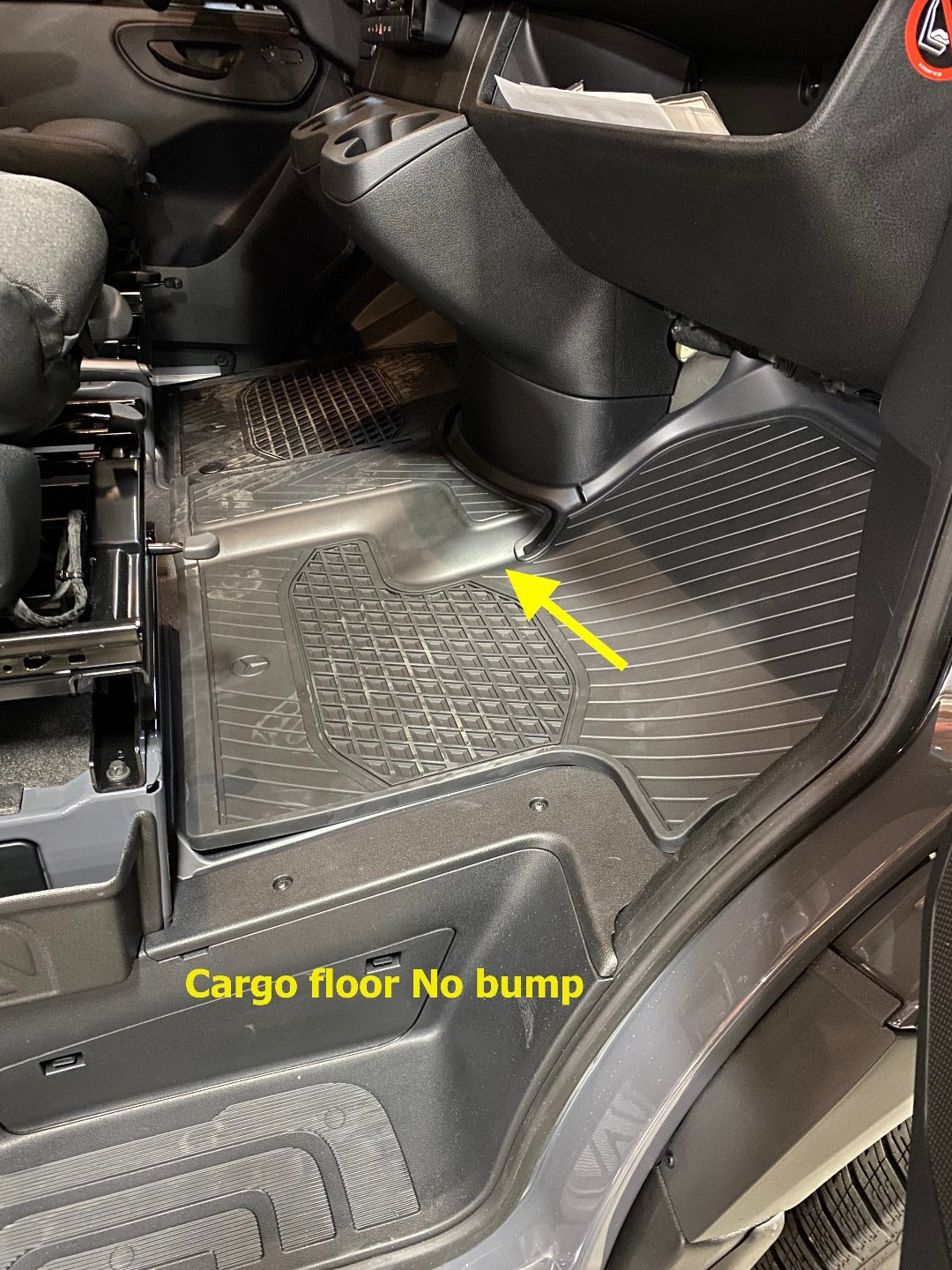 Floor Mats “That Fit” for LHD Mercedes-Benz Sprinter 907 (Cargo & Crew)