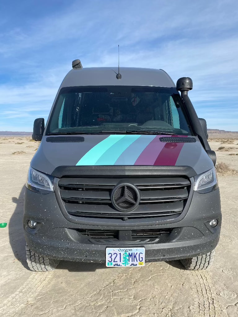 Aero Hood Spoiler for Sprinter 907 2019+ – Paint Protection and Debris Deflection