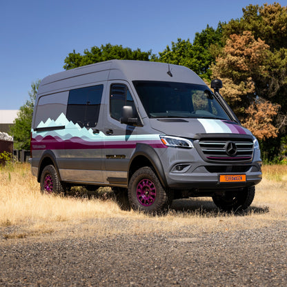 Desert Defender Classic Fender Flares – Rounded Rear Arch, Single Cut Install for 2019–2025 Sprinter