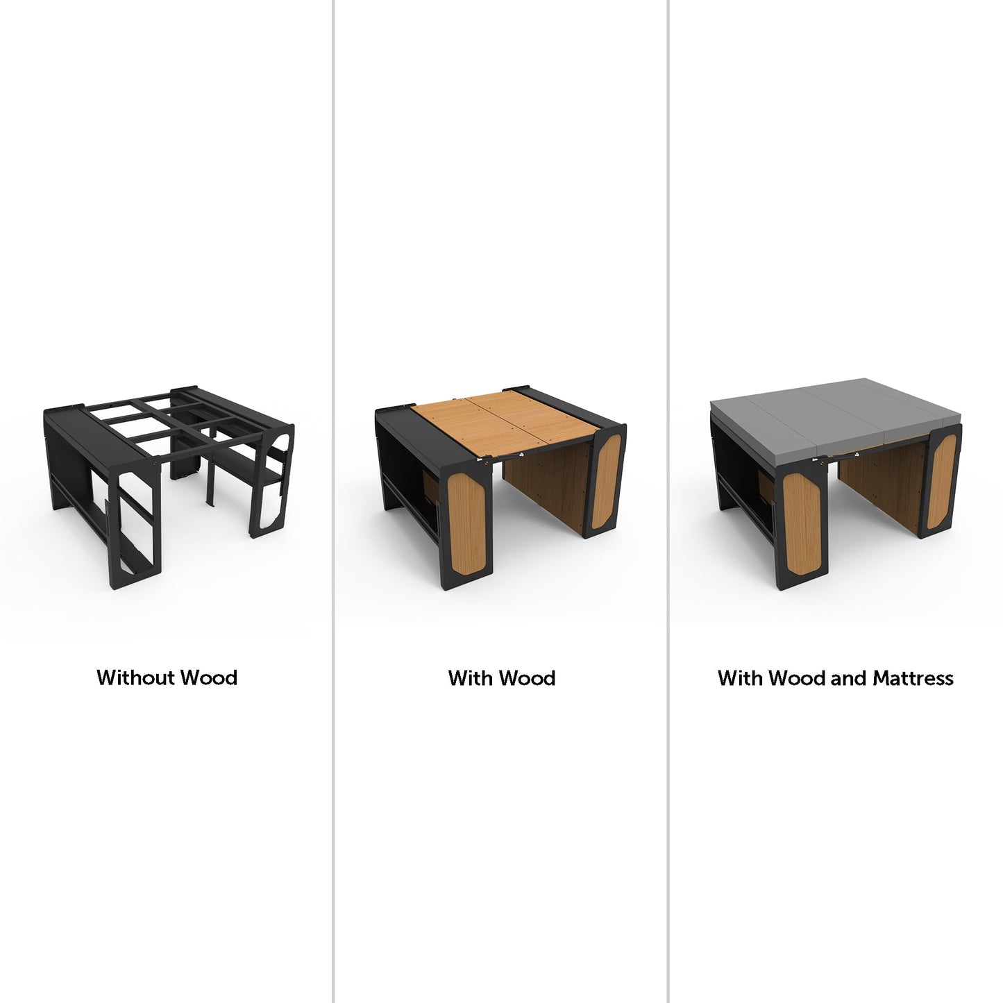 Rover Garage System - Ultimate 3-in-1 Bed/Desk/Storage