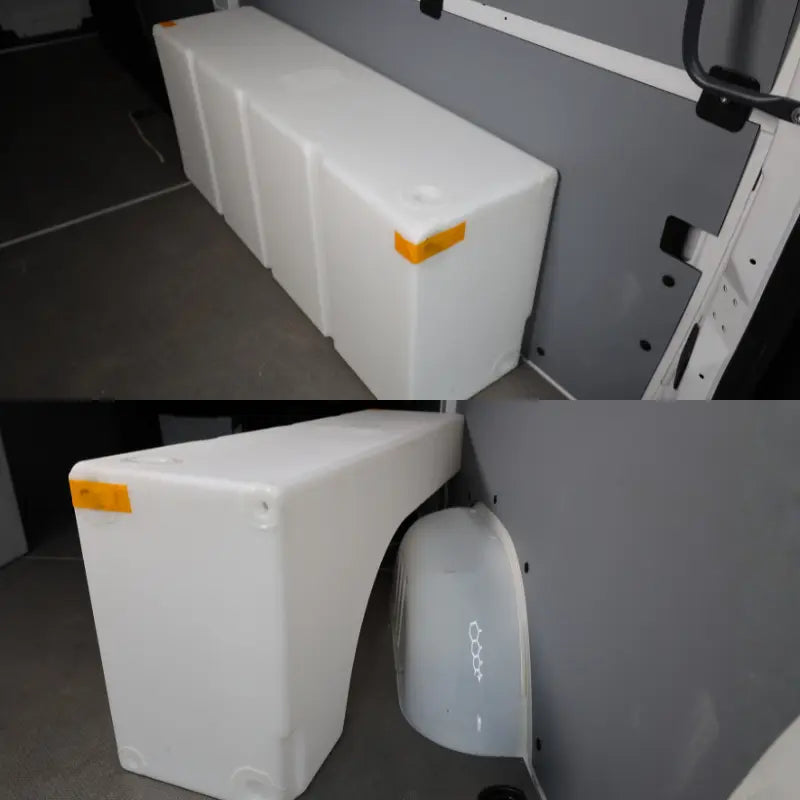 NW Conversions 33 Gallon Wheel Well Water Tank - Right (SP-R-33) GoCode