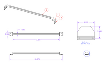 Solar Bars 2007+ Sprinter Roof Rails
