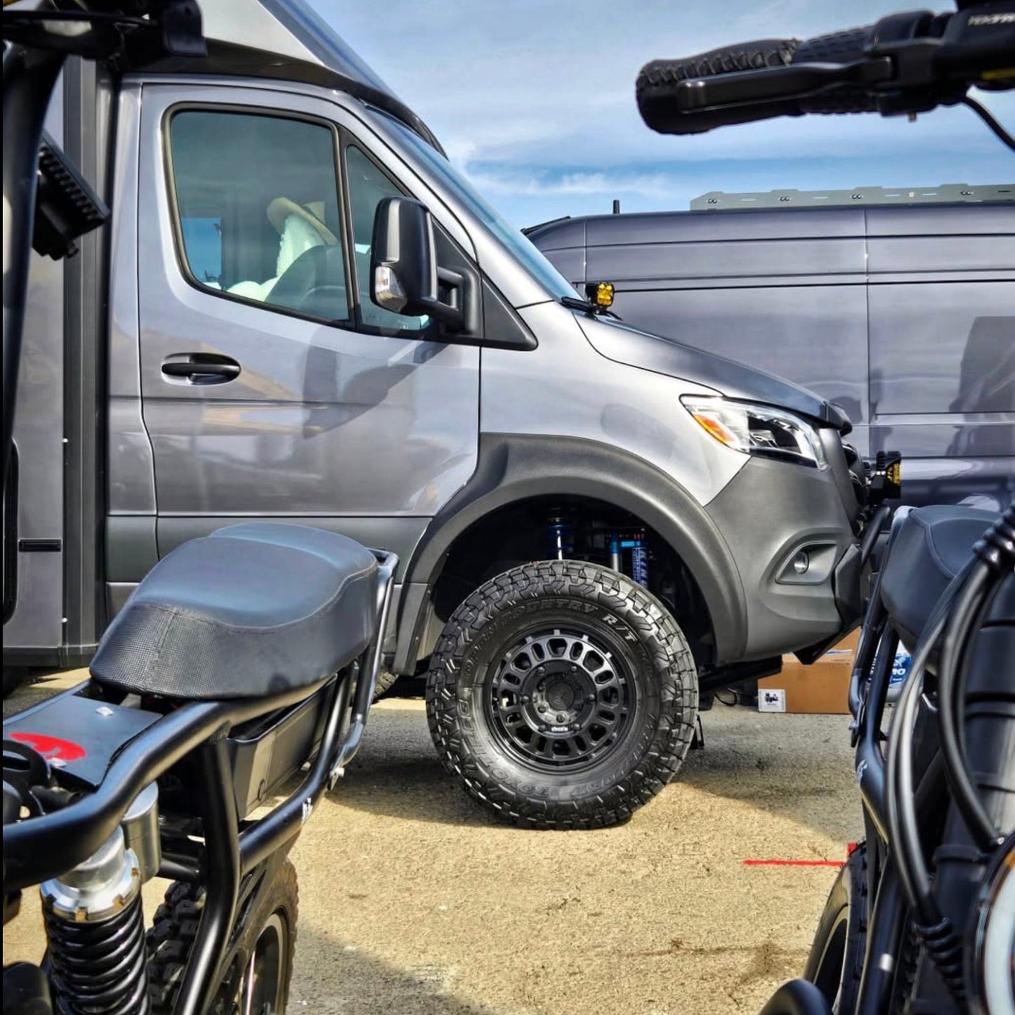 Desert Defender Classic Fender Flares – Rounded Rear Arch, Single Cut Install for 2019–2025 Sprinter
